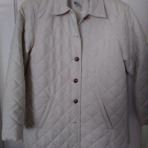 Orvis.  Jacket. Winter white.